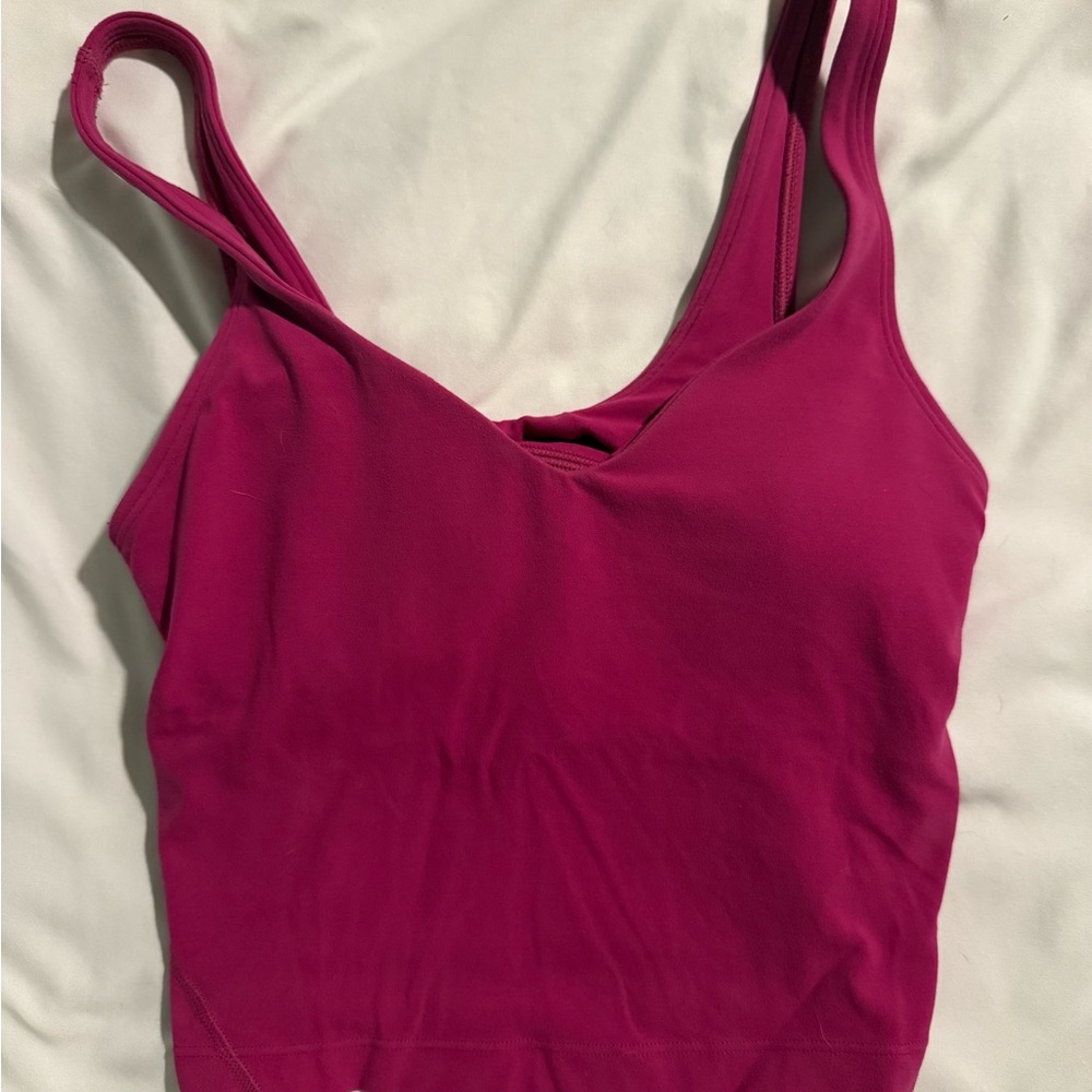 lululemon athletica Pink Tank Top